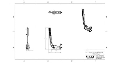 Sikky Hydraulic Handbrake Kit – Pull Back Type (Universal)
